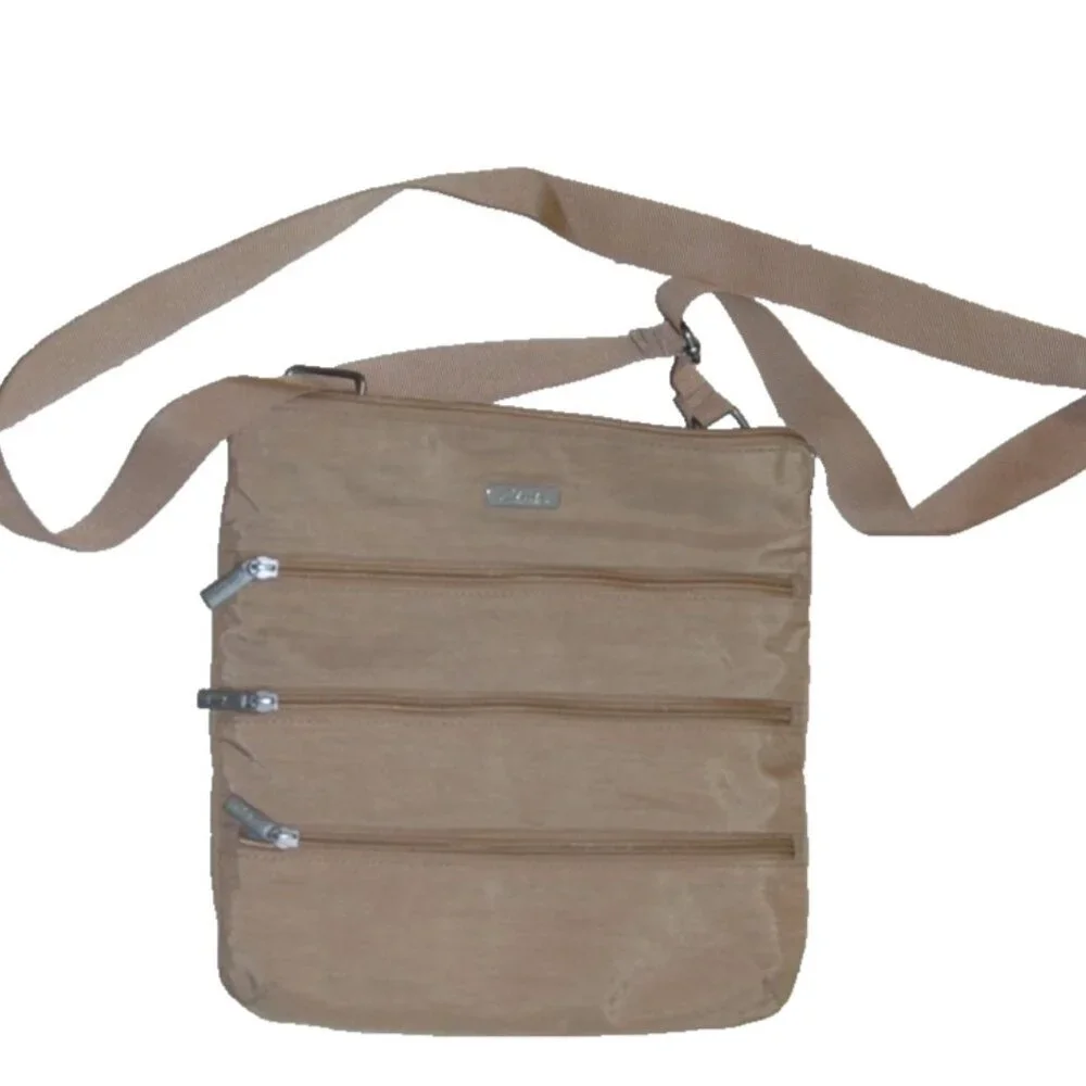 Clarks Beige Tan Casual Crossbody Purse Bag